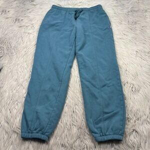Champion Men's M Blue Seam Front Jogger Sweatpants Pockets Lounge
